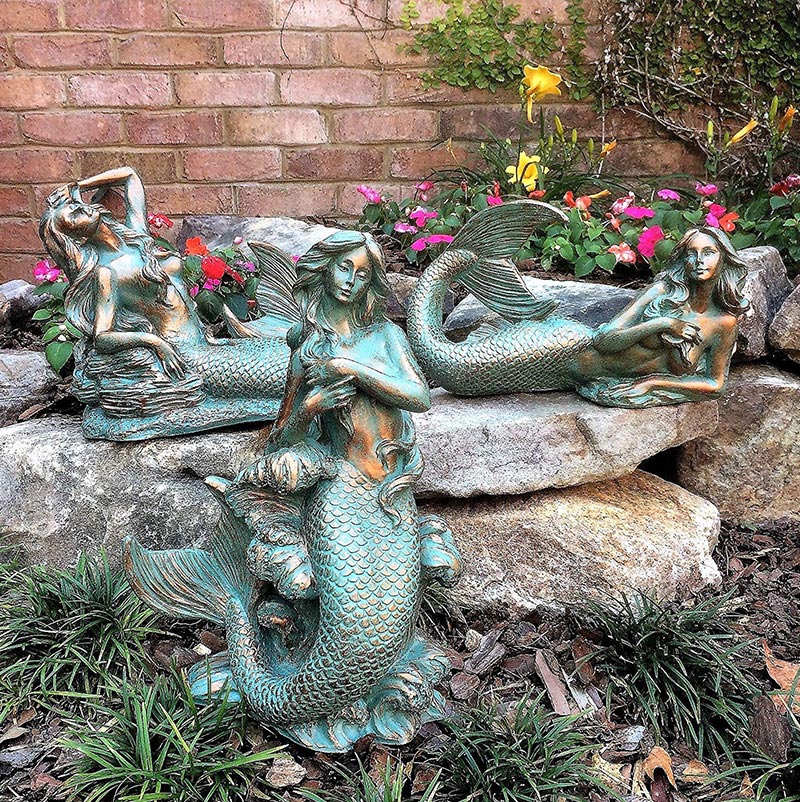 bronze-mermaid-sculpture