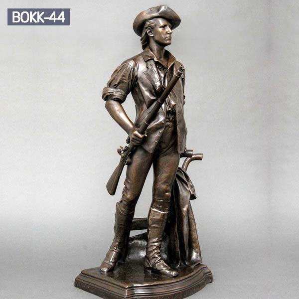 Life Size Bronze custom military sculpture for factory price sale