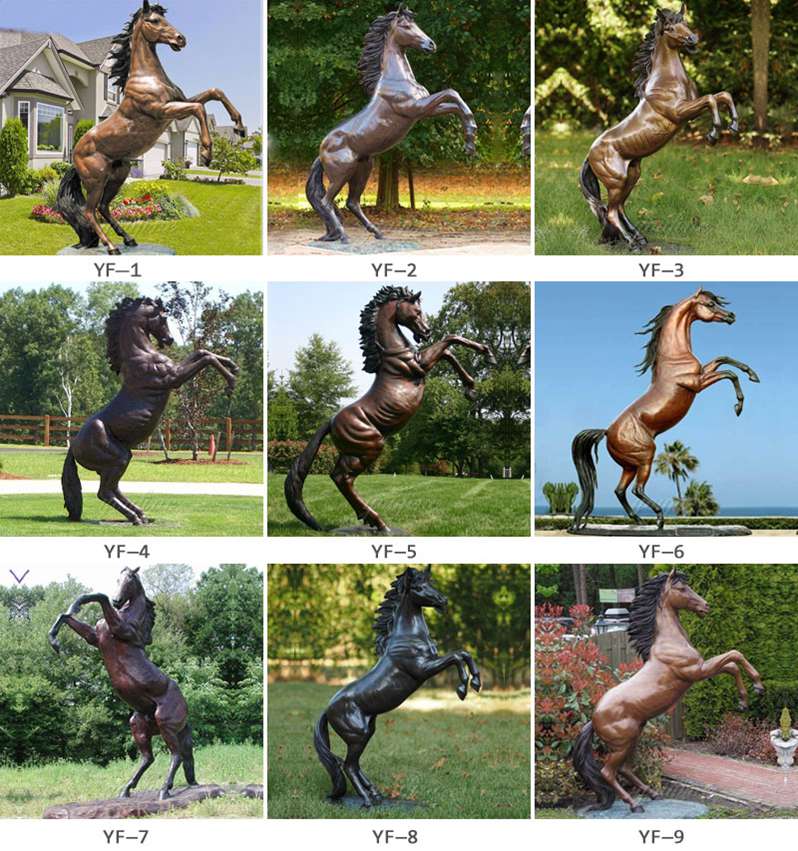 Life Size Bronze Horse Sculpture for Garden