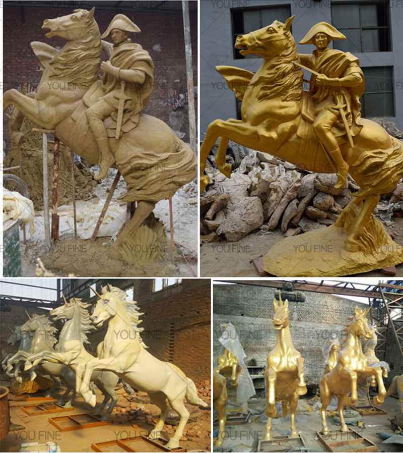 Life Size bronze outdoor horse statues for sale