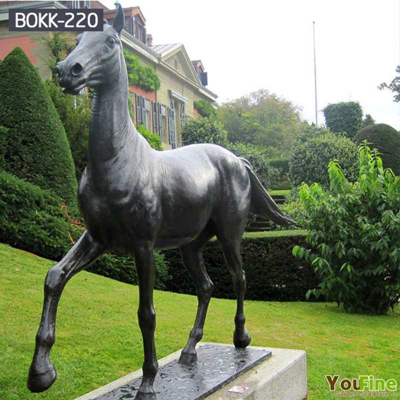 bronze outdoor horse statues for sale BOKK-220