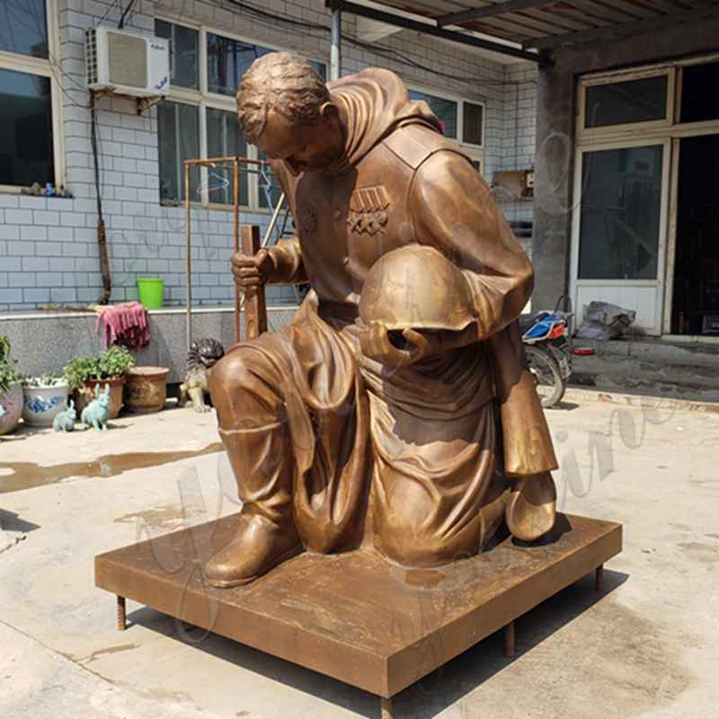 High Quality Bronze Military Statue for commemorate