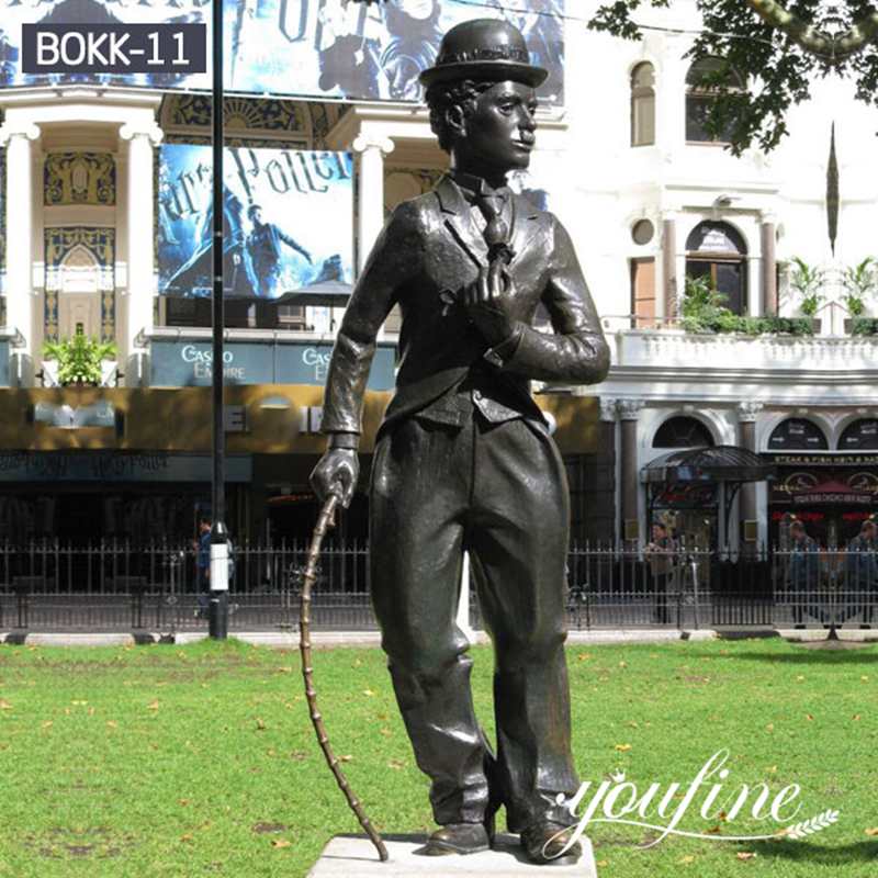 Bronze Charlie Chaplin Statue
