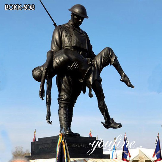 outdoor military statues and sculptures