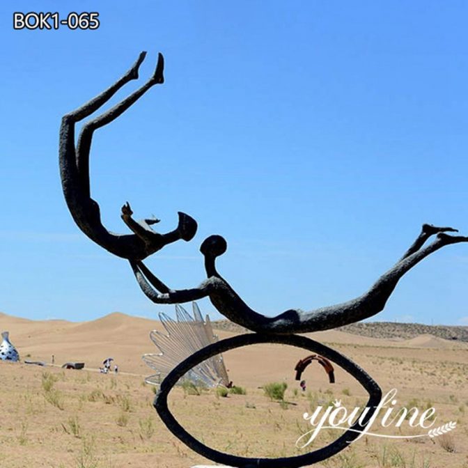 abstract bronze sculpture-YouFine sculpture