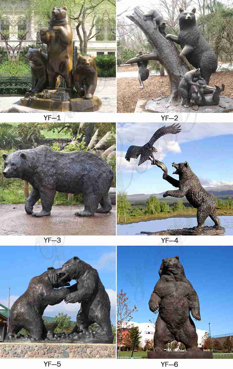 bear statue art -YouFine Sculpture