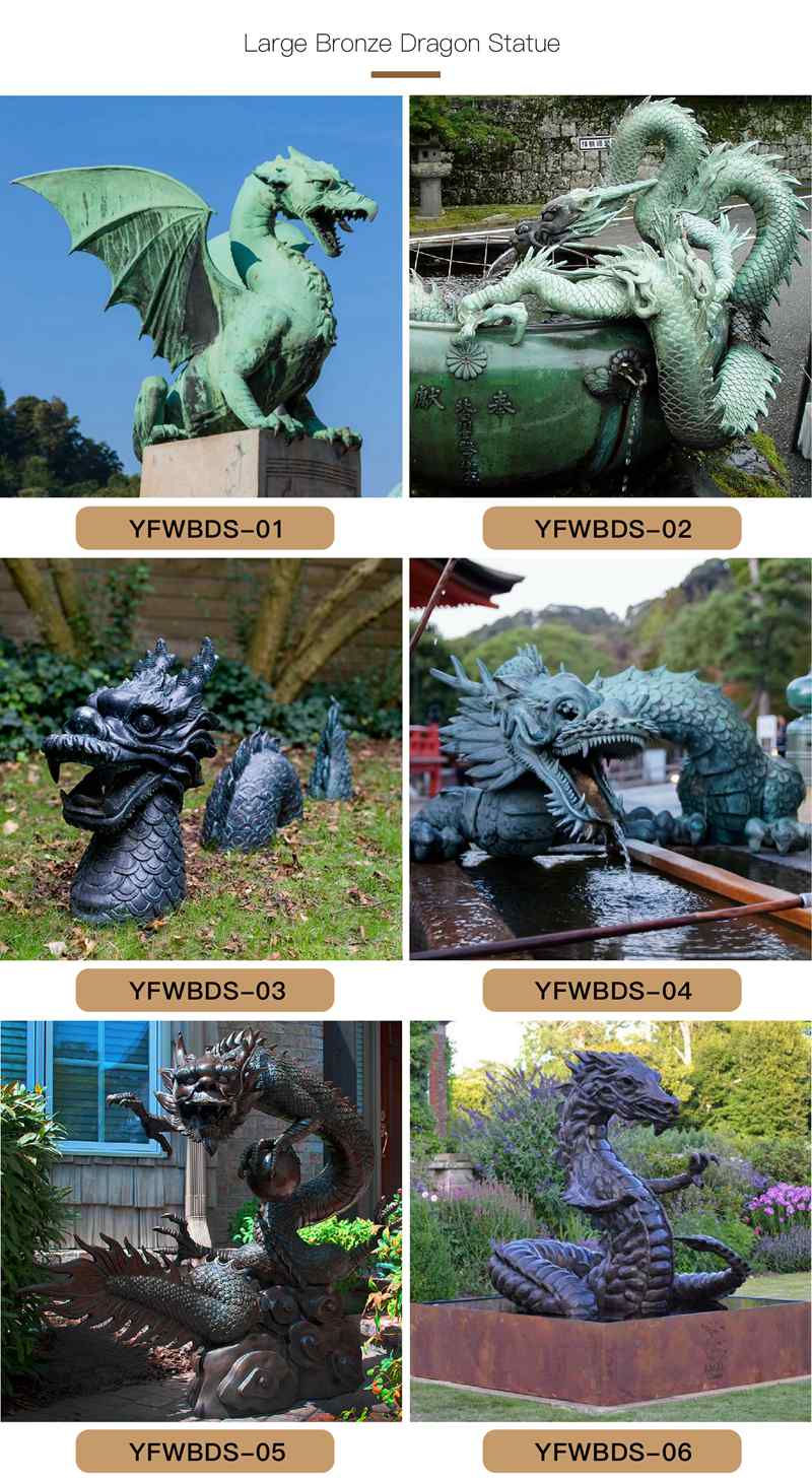 bronze dragon statue-YouFine Sculpture