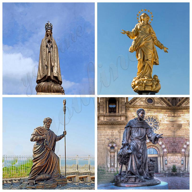 bronze religious statues for sale-YouFine Sculpture