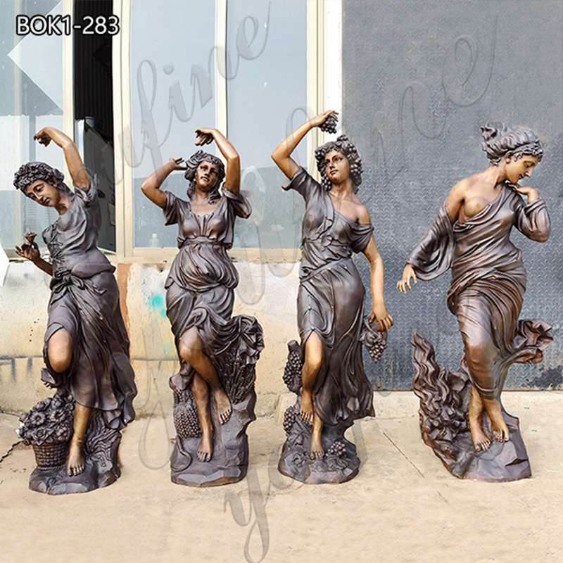 four seasons statues for sale-YouFine Sculpture