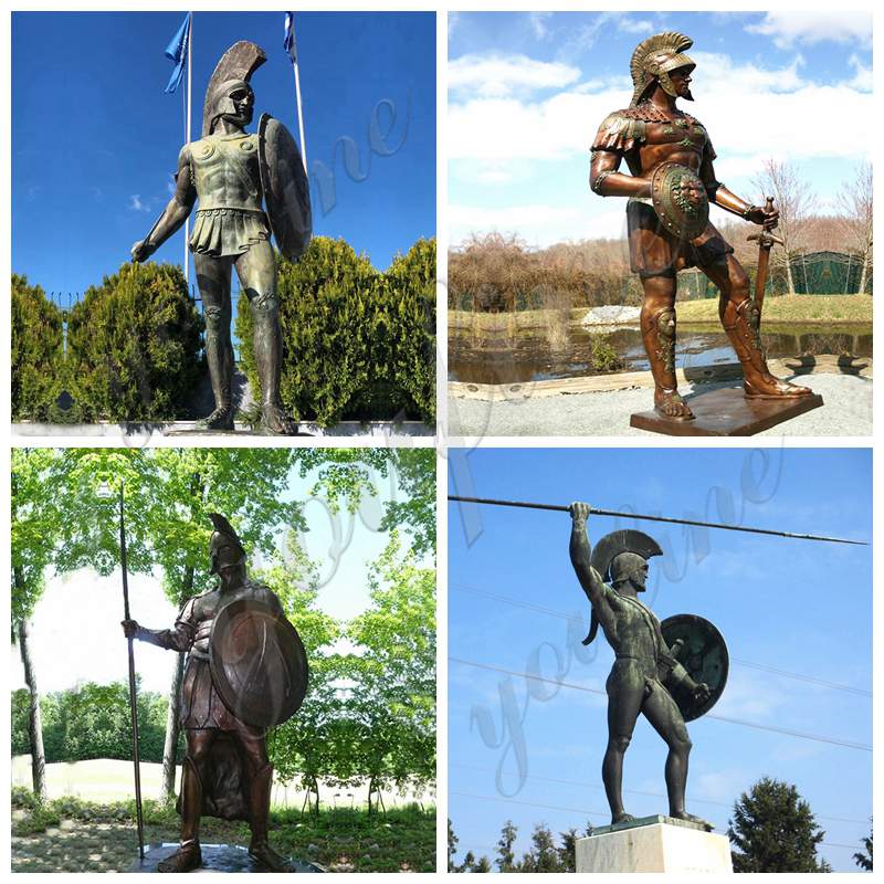 bronze Spartan statue-YouFine Sculpture