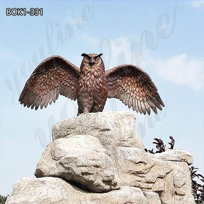 owl sculpture for sale-YouFine Sculpture