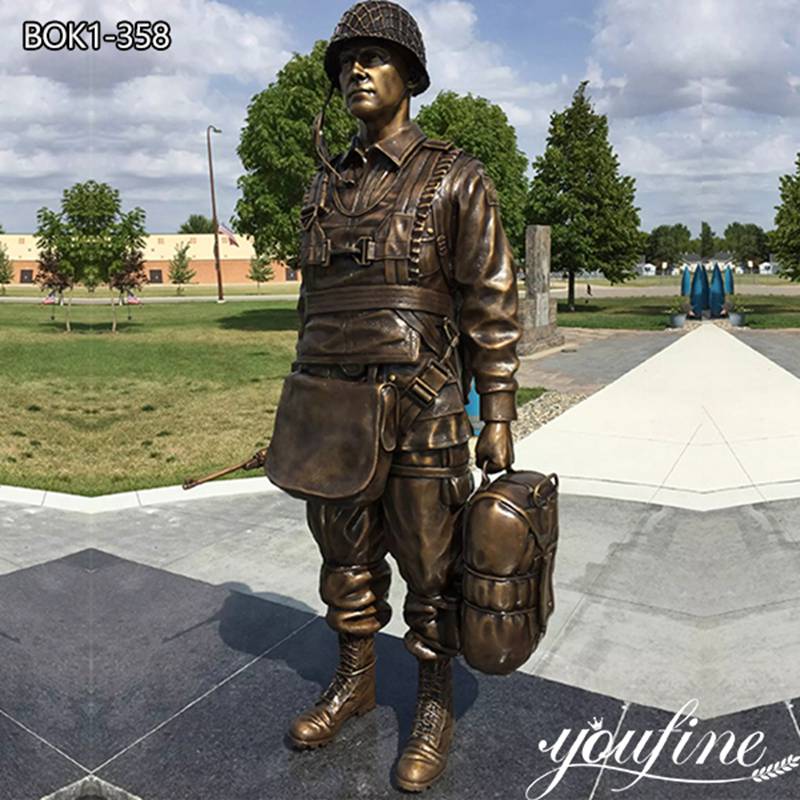 life-size soldier statue-YouFine Sculpture