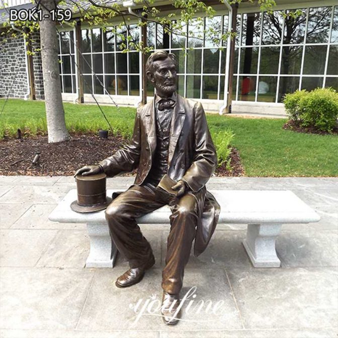 bronze Lincoln statue