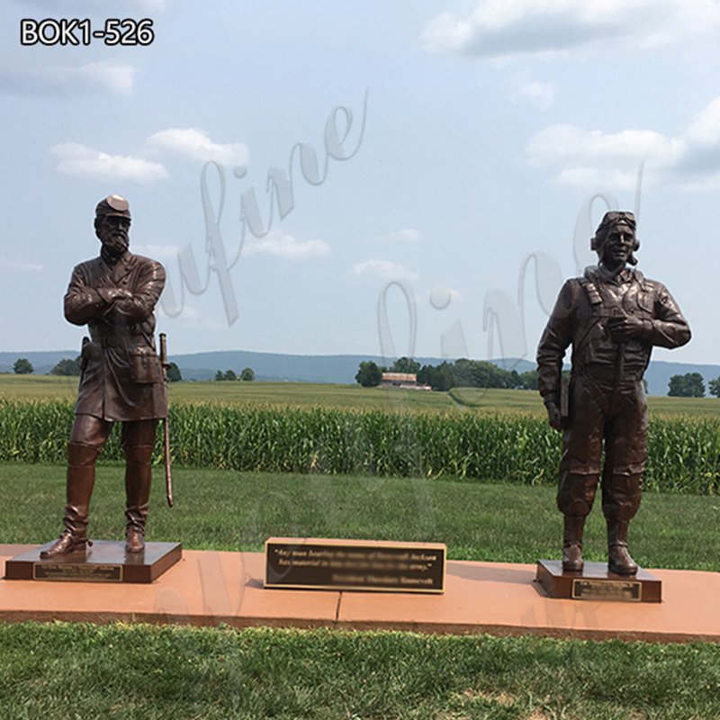 Bronze Casting Military Memorial Statues Supplier