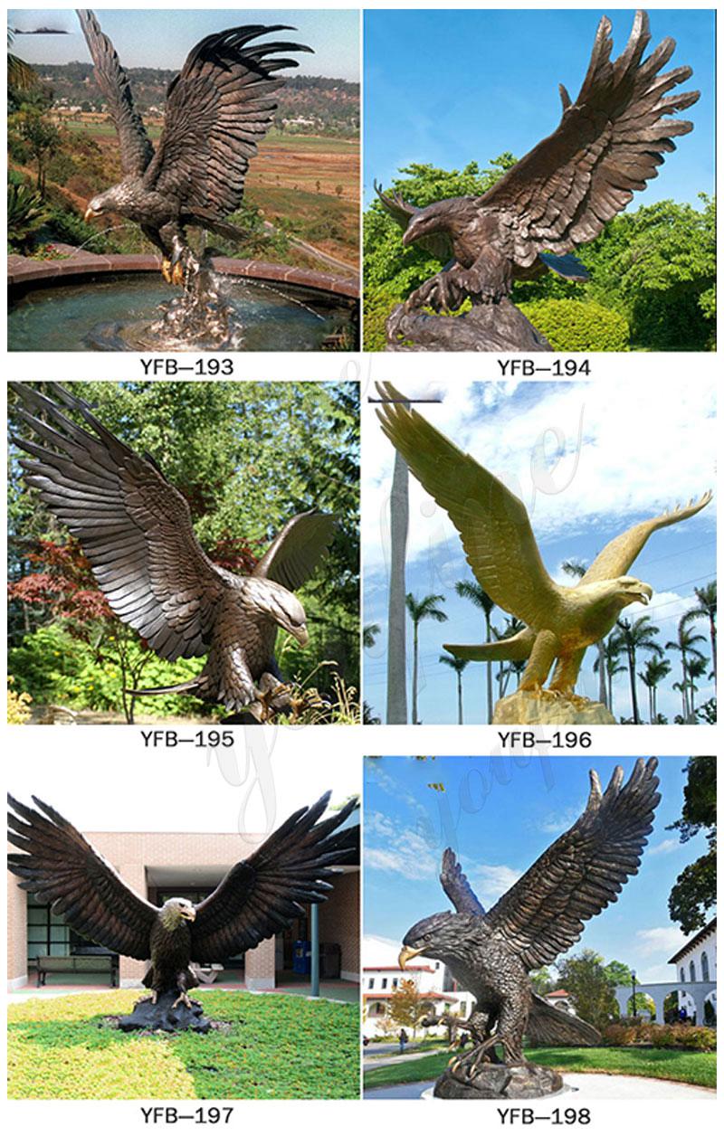 More Bronze Eagle Statue Options