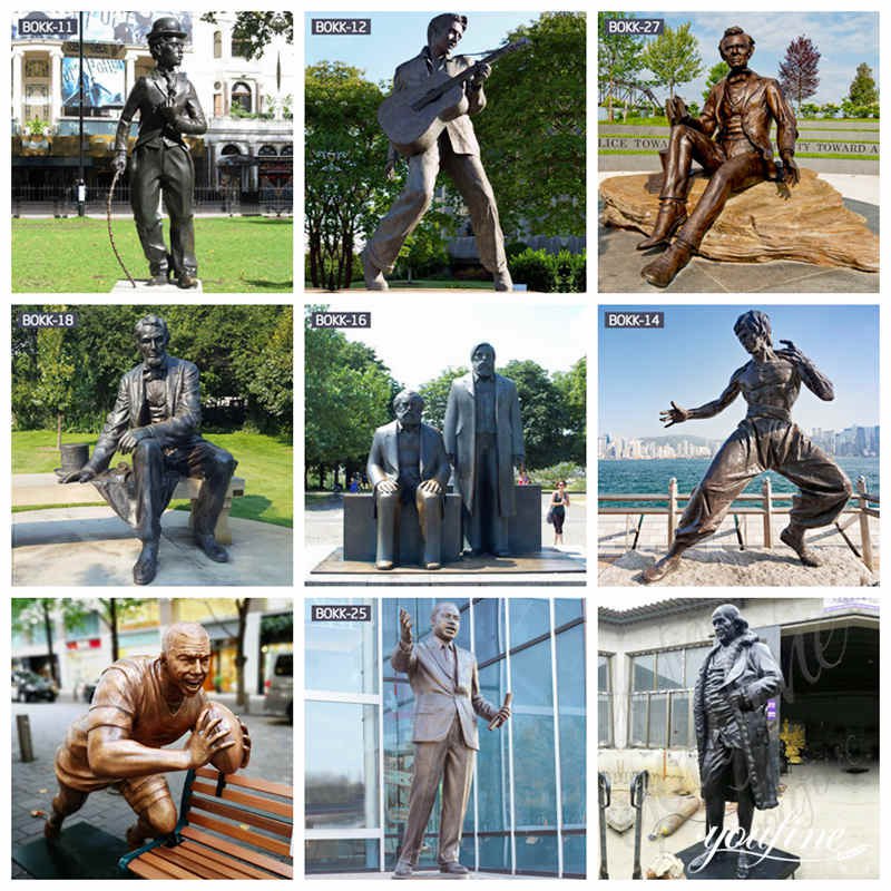 More Famous Bronze Figure Statues