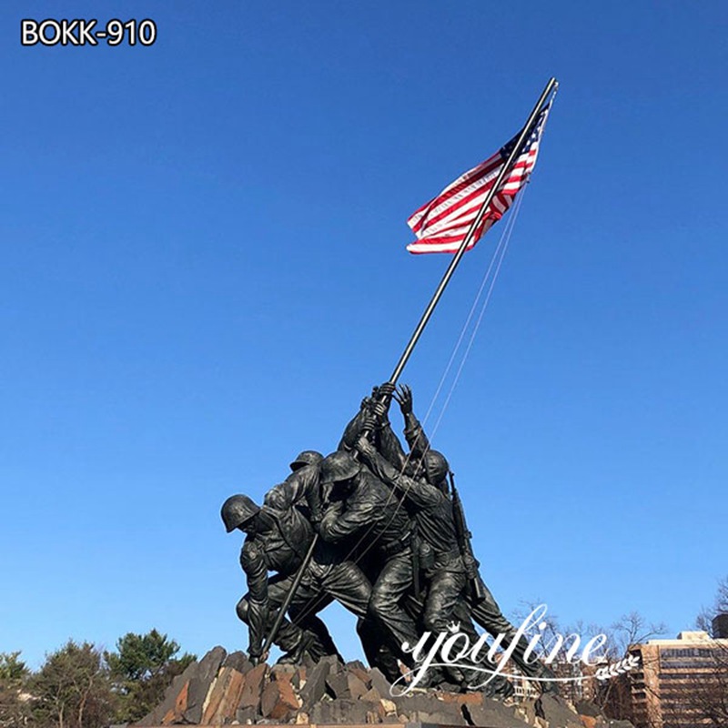 Outdoor Bronze Military US Marine Corps War Memorial Statues Manufacturer