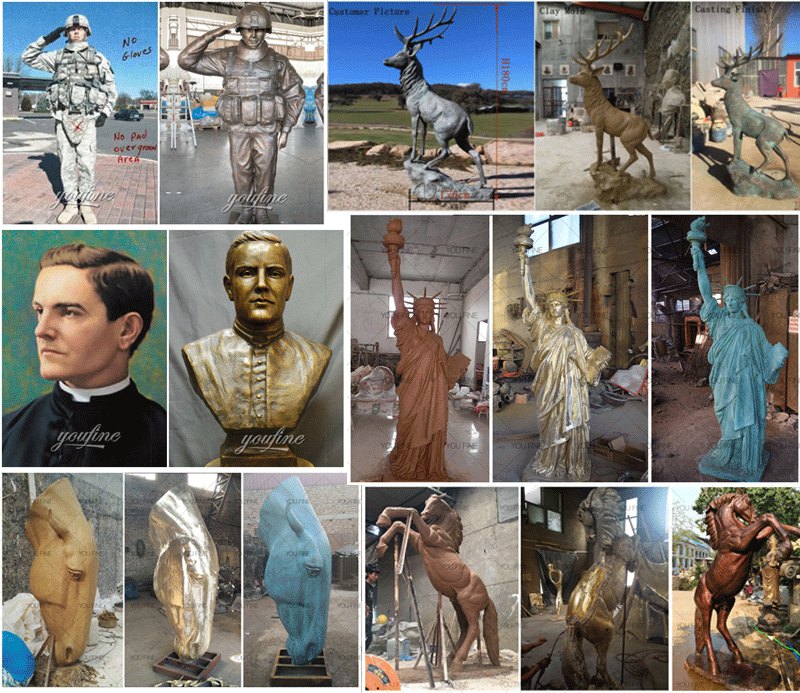 more bronze sculptures styles