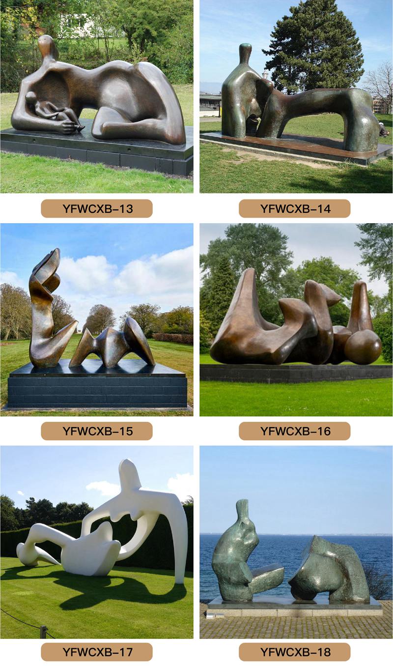 more henry moore sculptures