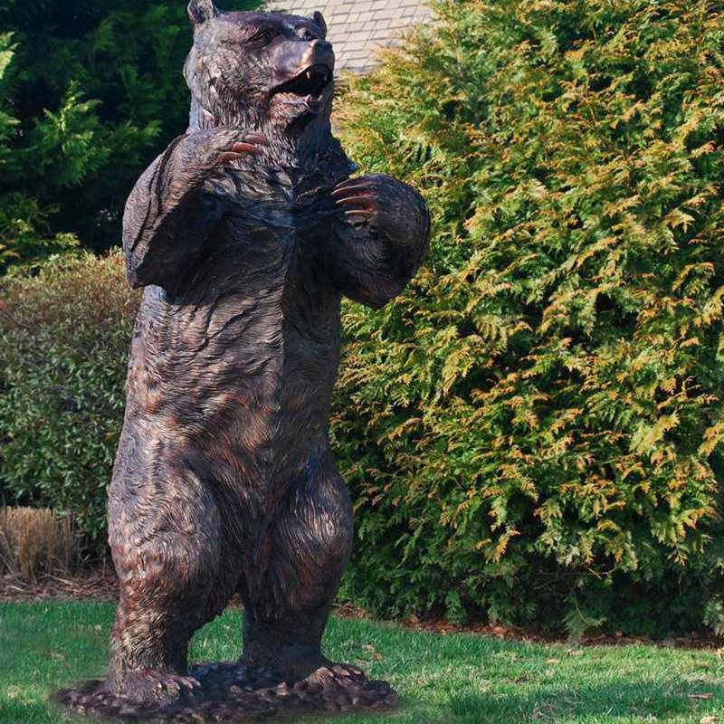 standing bear sculpture