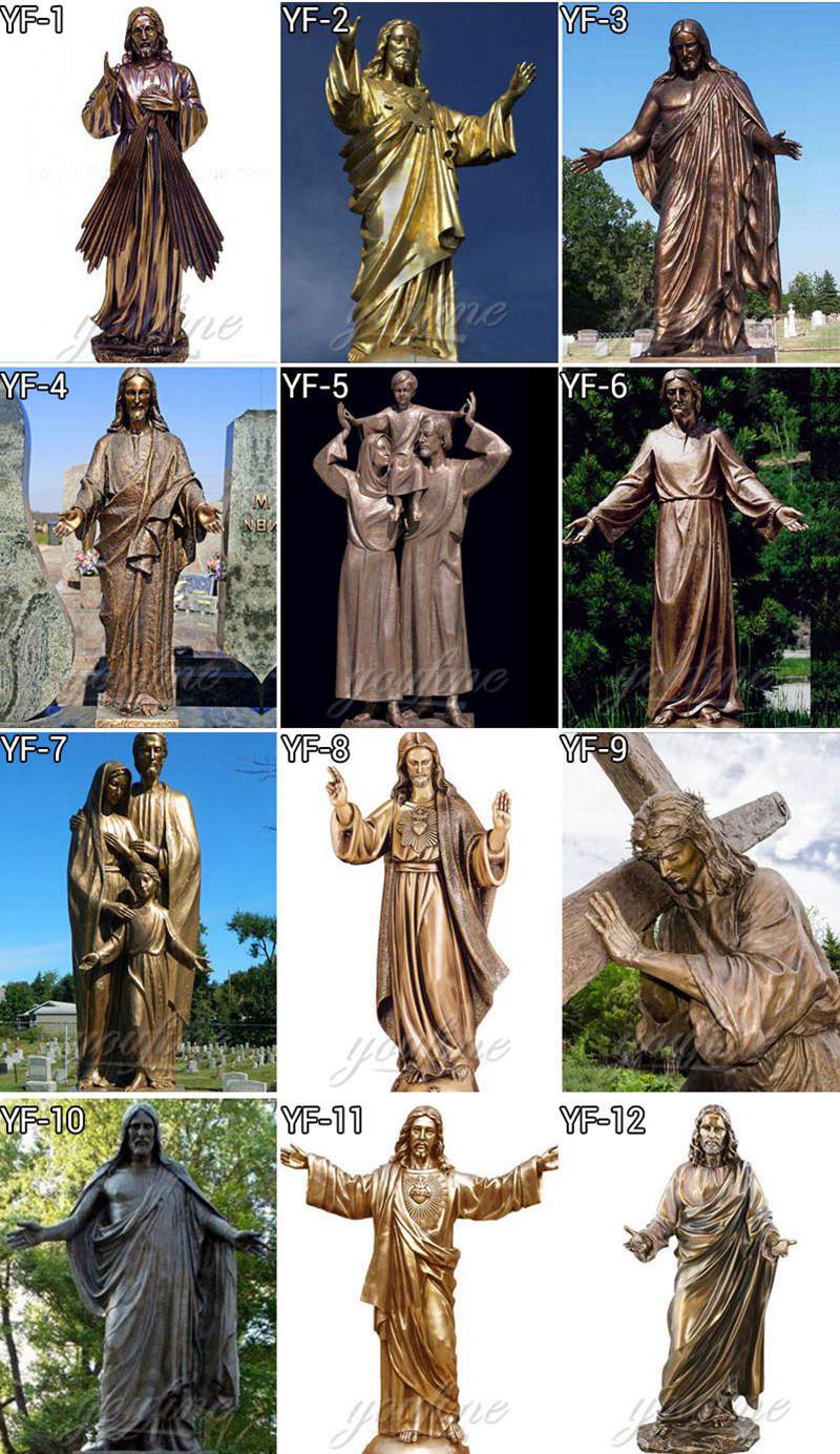 More Bronze Religious Sculptures