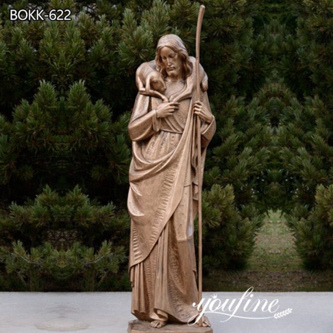 bronze jesus statue