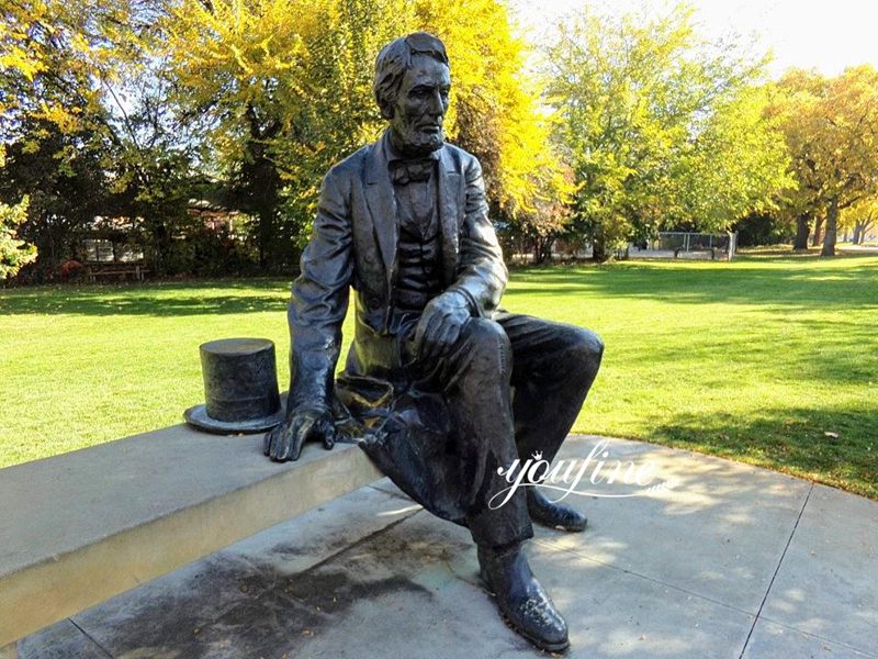 Bronze Abraham Lincoln Sculpture
