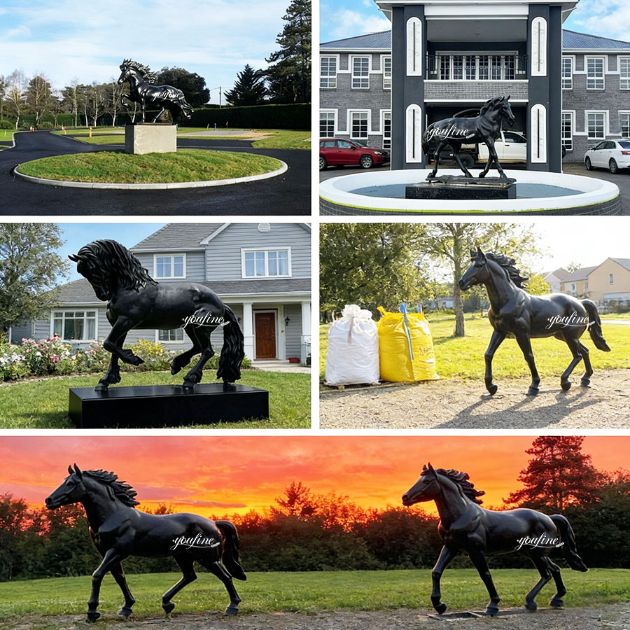 YouFine bronze horse statues