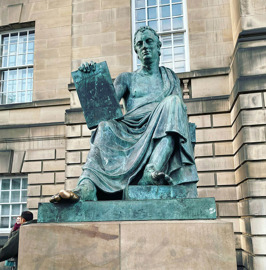 verdigris on the layer of bronze statue